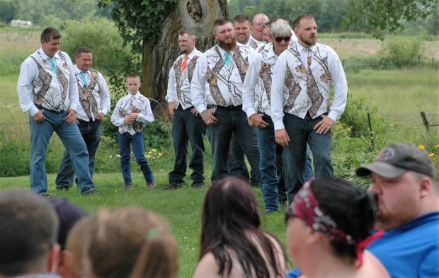 When they got lined up, it was time to go!