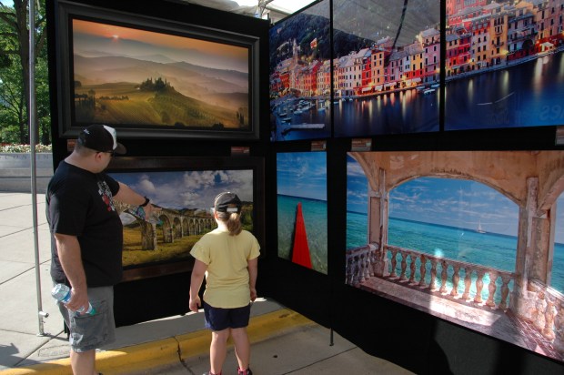 Madison's annual Art Fair on the Square features some amazing art, including photos like these. 