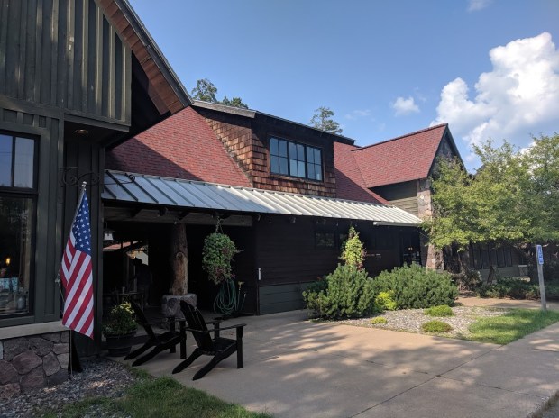 the Aqualand Ale House, in Boulder Junction, Wisconsin.