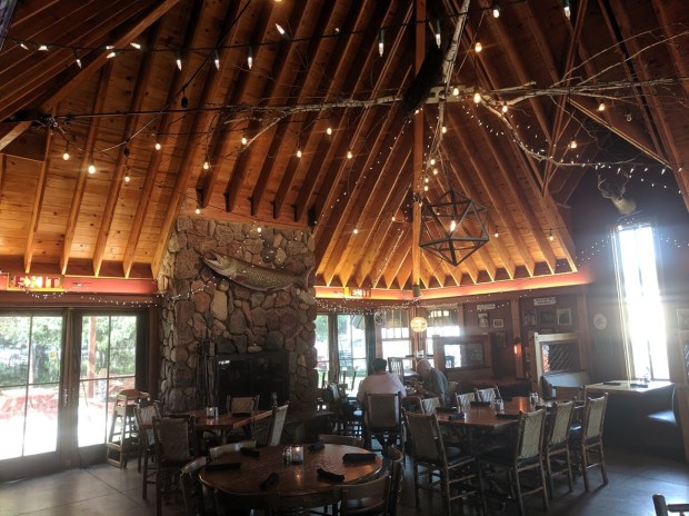 The dining room is beautiful.