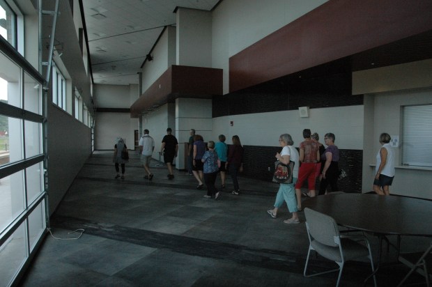 The school district has also built a new state of the art theater.