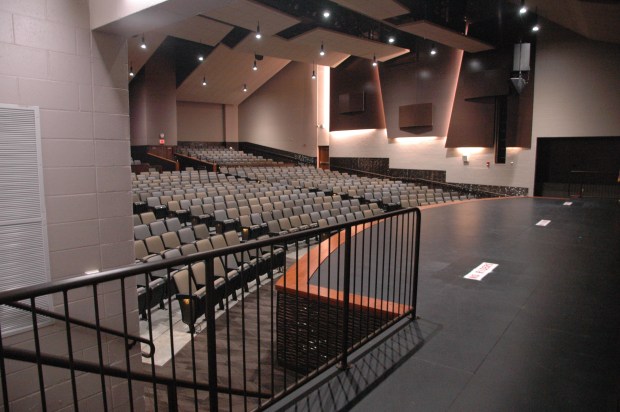 The school district has also built a new state of the art theater.
