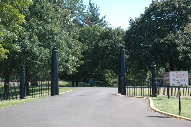 Unique recycling of cannons.