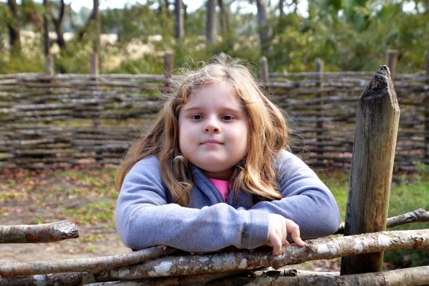 Eden enjoyed soaking up all of the history.