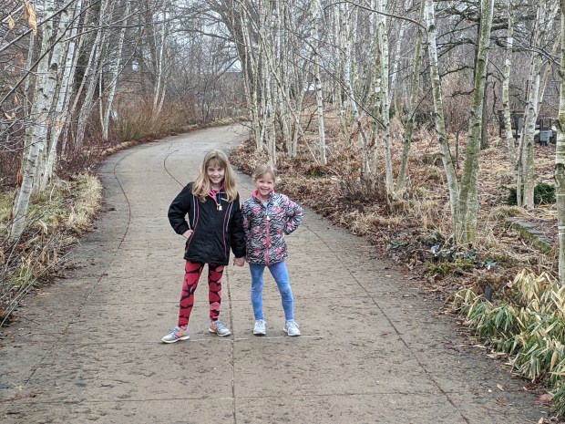 Olbrich Gardens was open so that was one of our first visits.