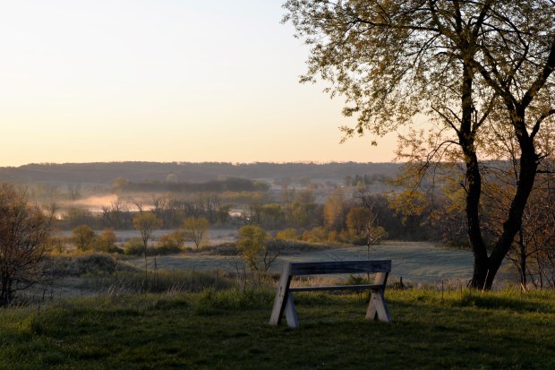 a hilltop bench that bids me to sit and rest, and reflect.