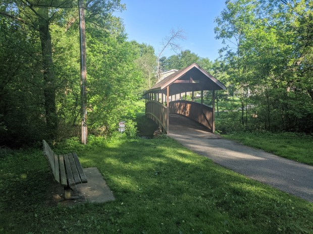 The Lincoln Street bridge