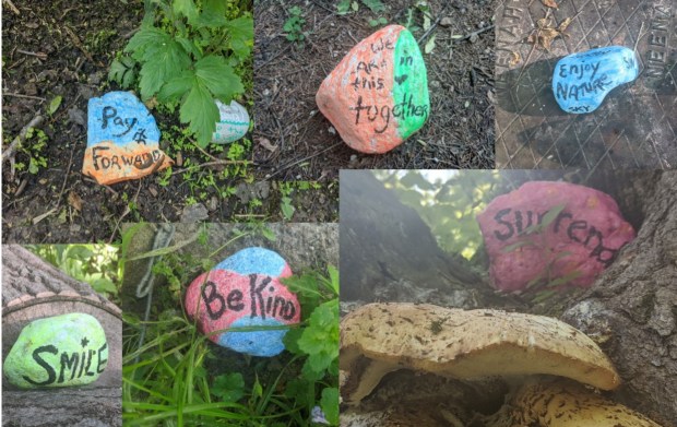 And some unofficial signage was also spotted.