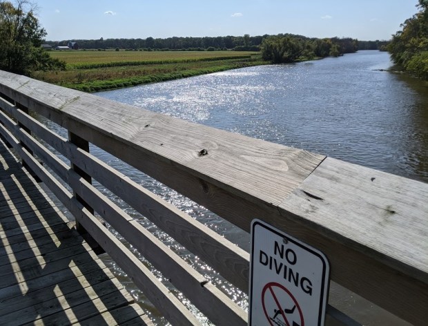 we crossed the Crawfish River