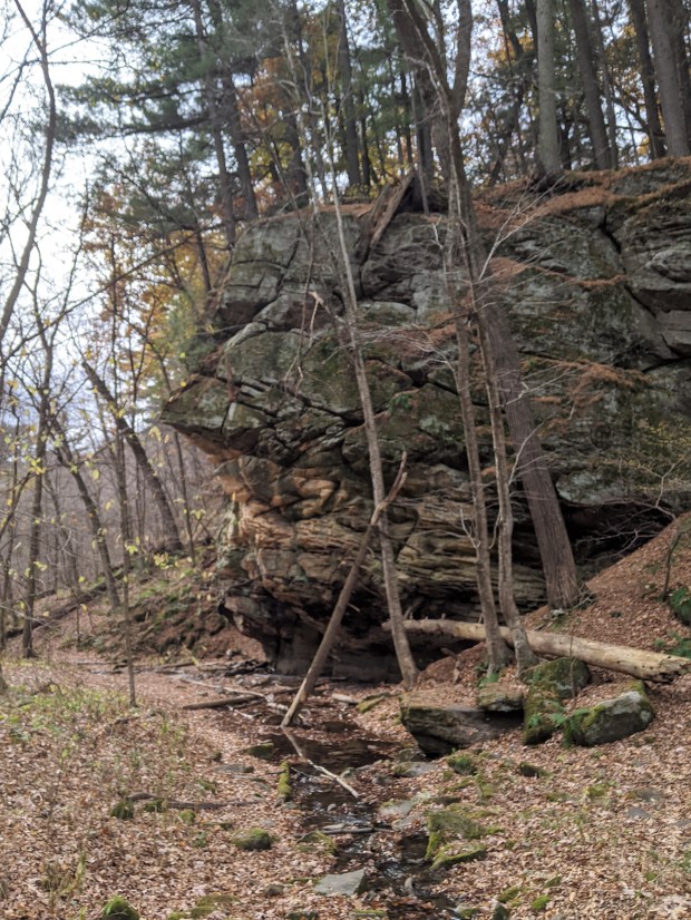 The formations reminded me of Parfrey's Glen.
