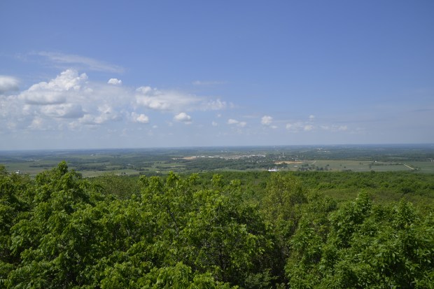View of Barneveld and points west from the west tower.