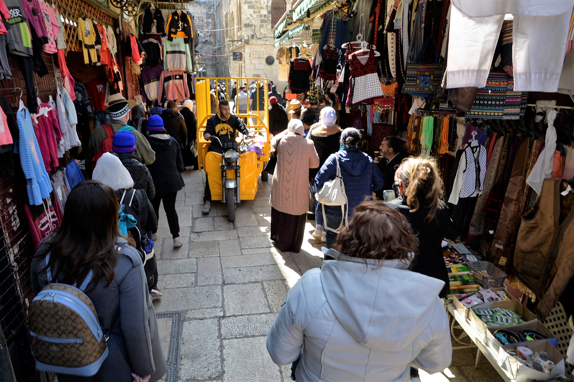 Along the Via Dolorosa