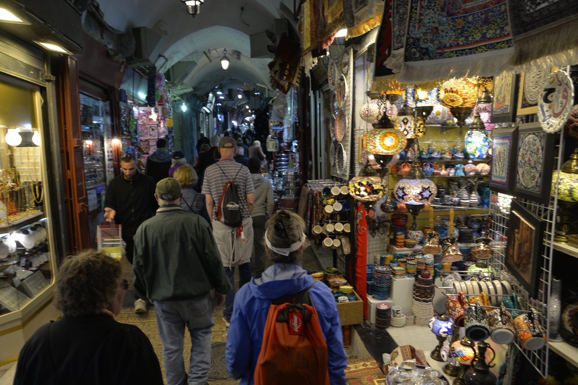 Along the Via Dolorosa