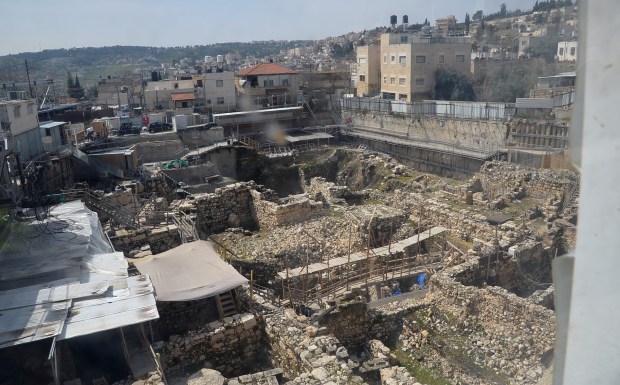 We left the Old City through the Dung Gate and passed the Givati Parking Lot excavation, one of the most important digs in Jerusalem that started about a decade and a half ago. Much has been learned from this ongoing work.
