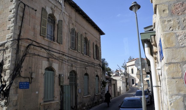 Then through some Jewish neighborhoods outside the Old City...