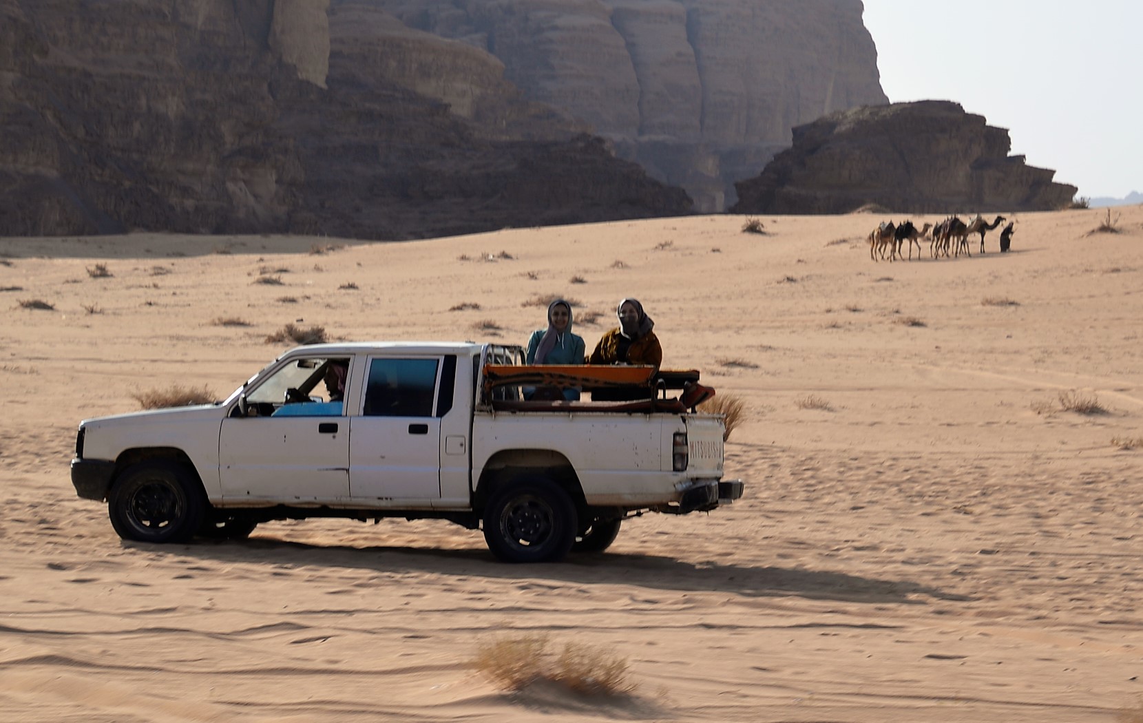More folks heading to work.