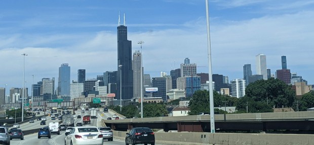 Soon the visit was over and I was headed west towards home. Another mid-day transit through Chicago, thankfully avoiding several areas of major traffic delays.