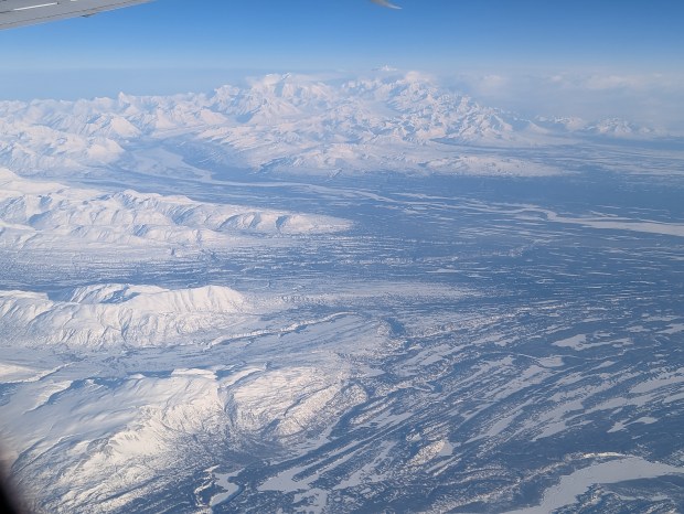 Denali in the distance.