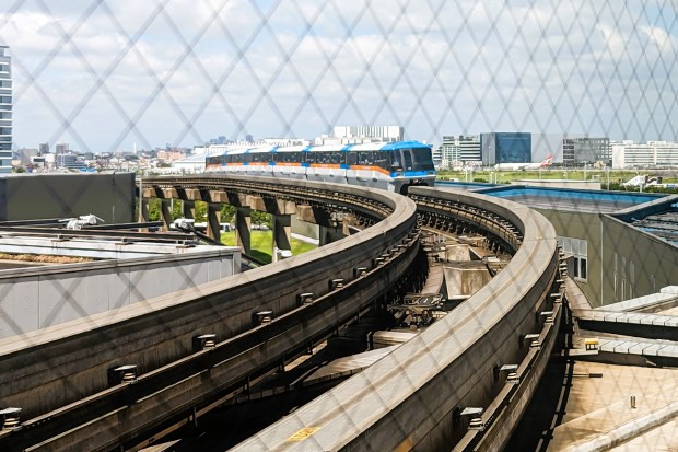 ...and the monorail.