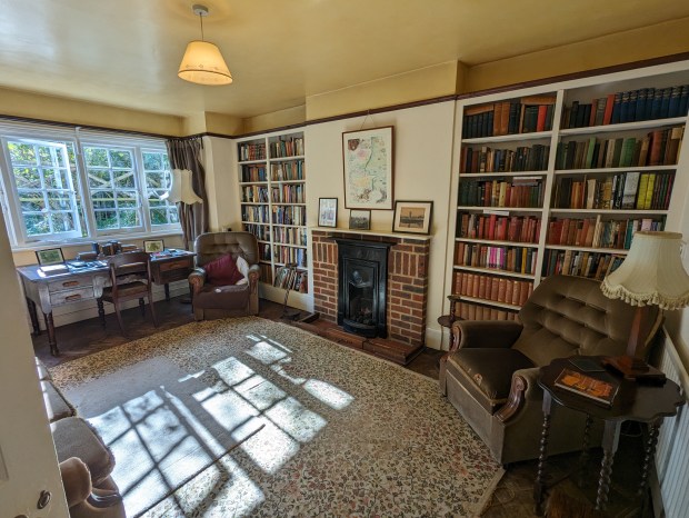 The Common Room, where a lot of conversations took place. We would call it the Living Room.