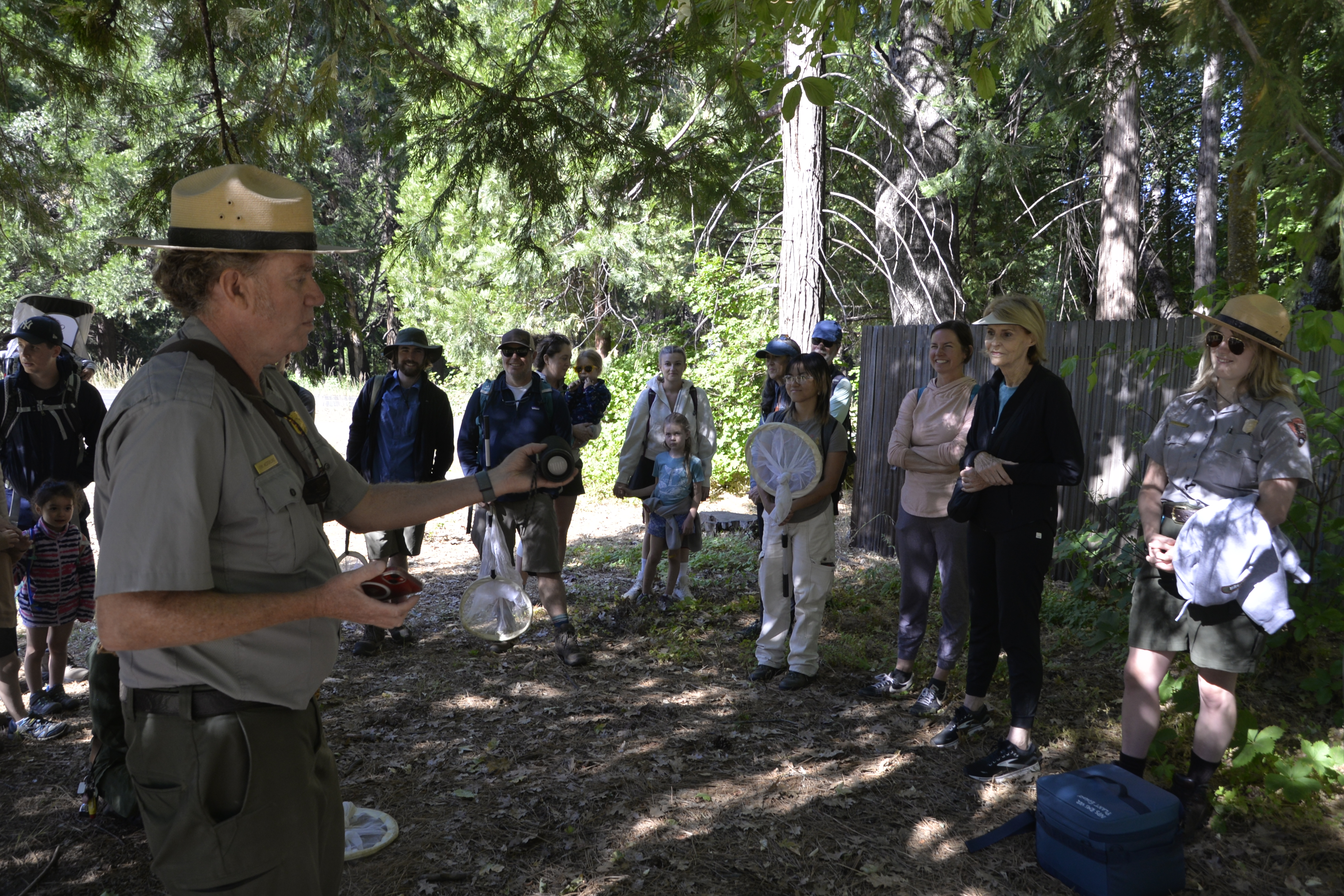 One of the best things to do at a national park, or state park, is a ranger walk or ranger talk. You can learn lots of neat information.