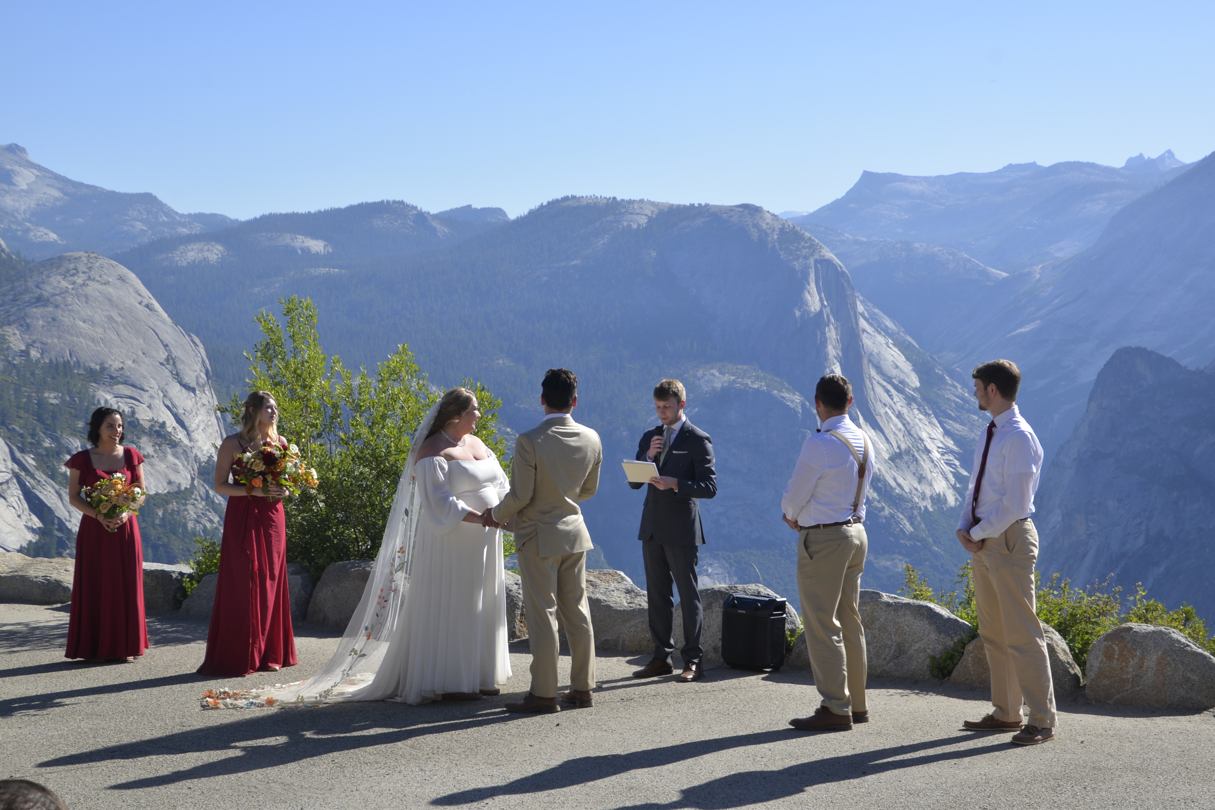 Congratulations Joe & Michaela! What a stunning location for a wedding.