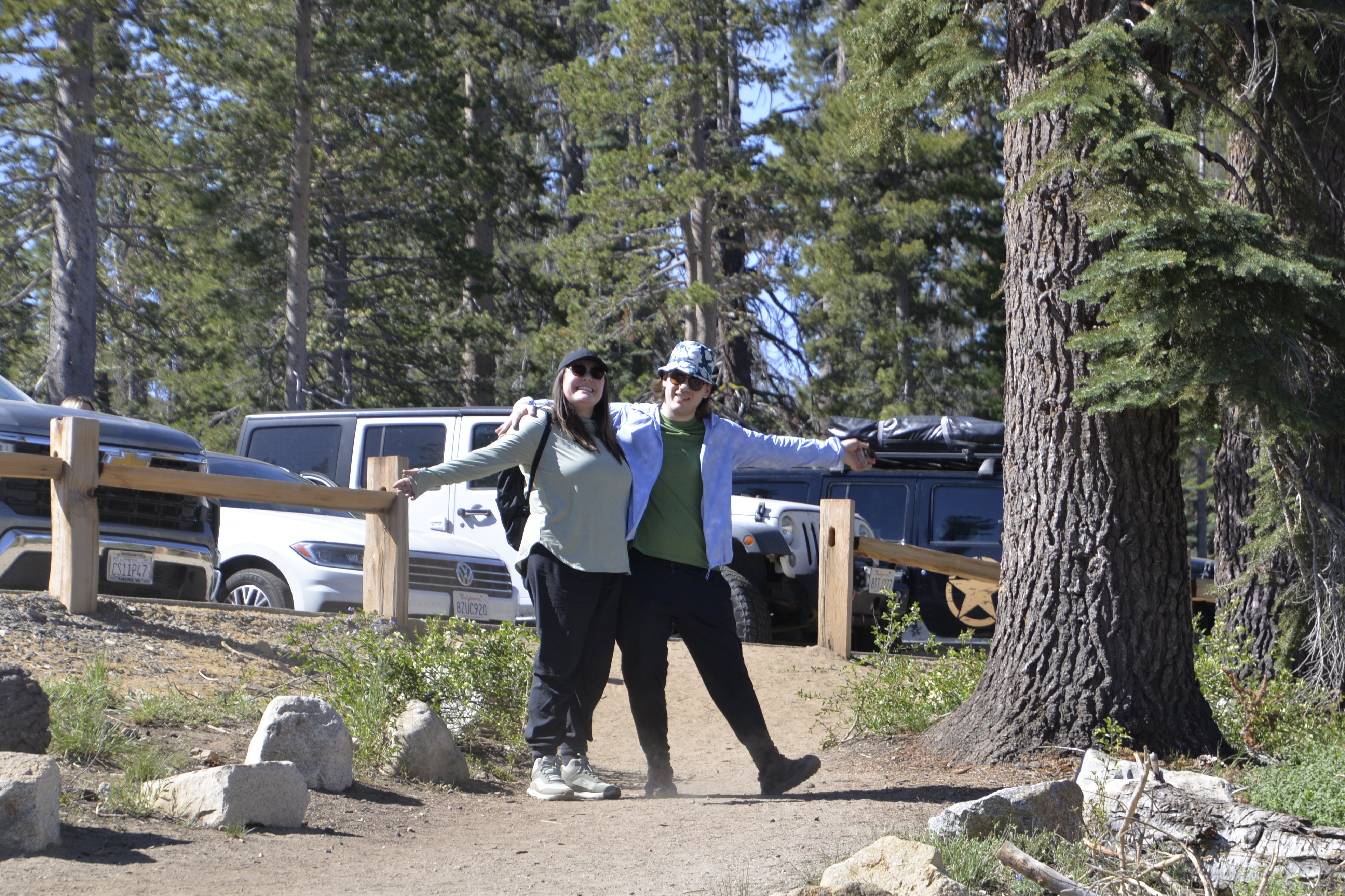 Then time for some more hiking with Sam and Fiona.