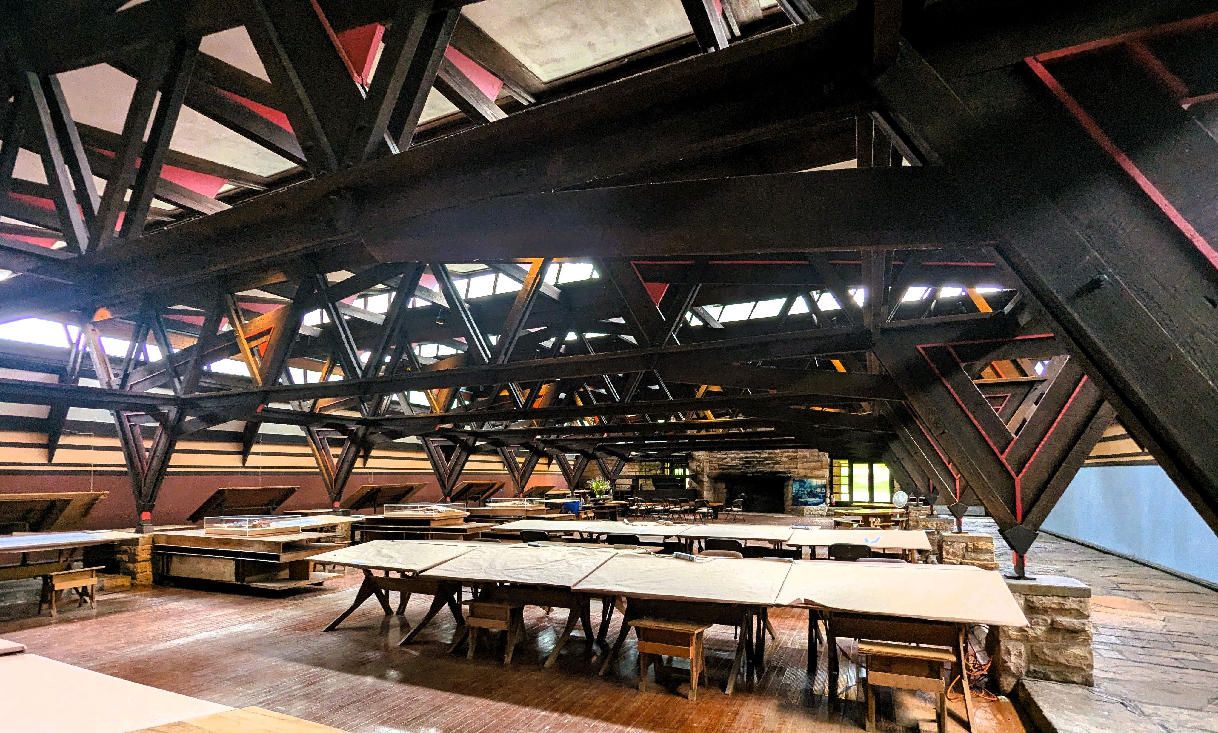 Drafting room, Hillside school